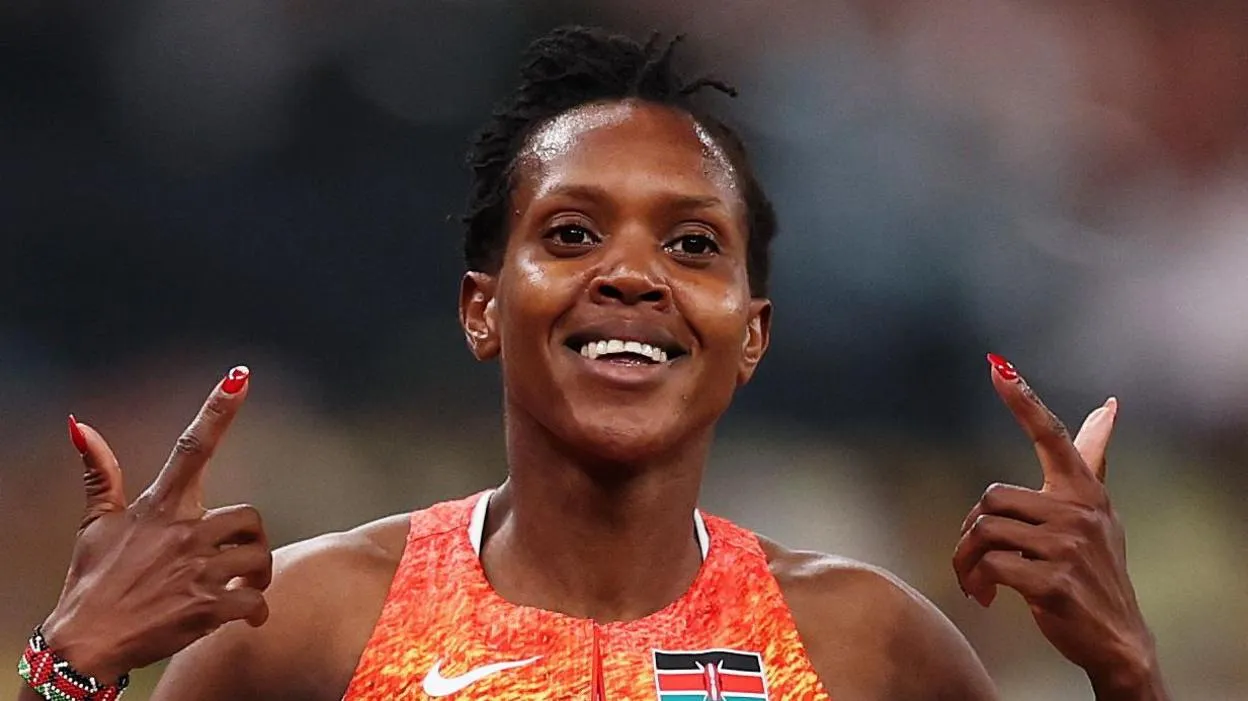 Kipyegon claims record-breaking fourth global 1500m gold